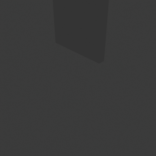 Low-Poly Interior Door
